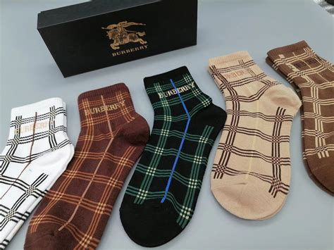 burberry plaid socks|Burberry socks 3 pack.